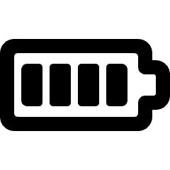 Charging Battery Full Icon from Ultimate Bold Set
