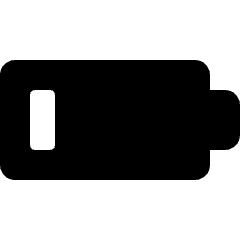 Charging Battery Low 2 Icon from Ultimate Bold Set