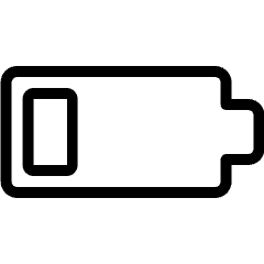 Charging Battery Low Icon from Ultimate Light Set