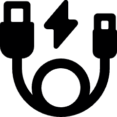 Charging Cable Icon from Ultimate Bold Set