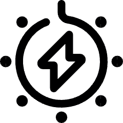 Charging Light Idea Icon from Ultimate Regular Set