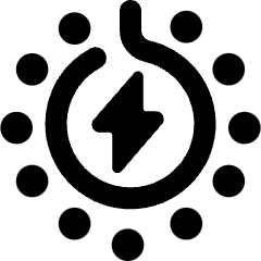 Charging Light Idea Icon from Ultimate Bold Set