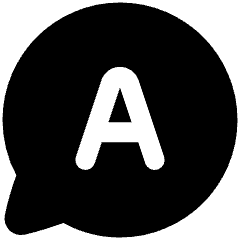 Chat Bubble Answer Circle Icon from Plump Solid Set