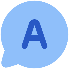Chat Bubble Answer Circle Icon from Plump Flat Set