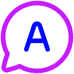 Chat Bubble Answer Circle Icon from Plump Neon Set