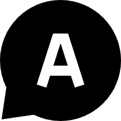 Chat Bubble Answer Circle Icon from Sharp Solid Set