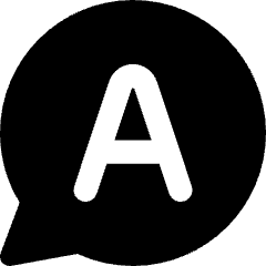 Chat Bubble Answer Circle Icon from Core Solid Set