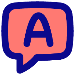 Chat Bubble Answer Icon from Flex Pop Set