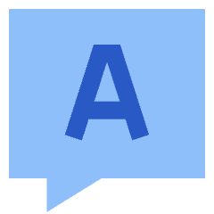 Chat Bubble Answer Icon from Sharp Flat Set