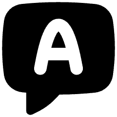 Chat Bubble Answer Icon from Flex Solid Set