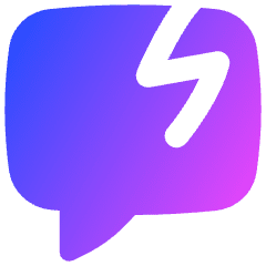 Chat Bubble Crack Square Icon from Flex Gradient Set