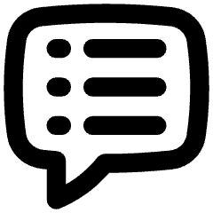 Chat Bubble Notes Icon from Flex Remix Set
