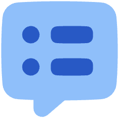 Chat Bubble Notes Icon from Plump Flat Set
