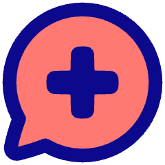 Chat Bubble Oval Add Icon from Plump Pop Set