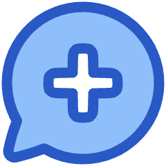 Chat Bubble Oval Add Icon from Plump Duo Set