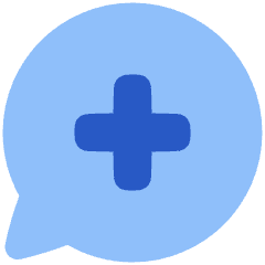 Chat Bubble Oval Add Icon from Plump Flat Set