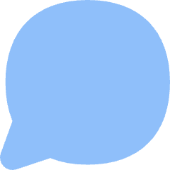 Chat Bubble Oval Icon from Flex Flat Set