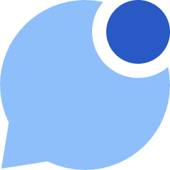Chat Bubble Oval Notification Icon from Sharp Flat Set