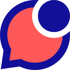 Chat Bubble Oval Notification Icon from Sharp Pop Set