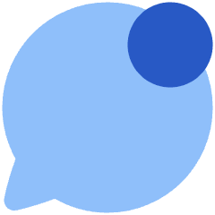 Chat Bubble Oval Notification Icon from Plump Flat Set