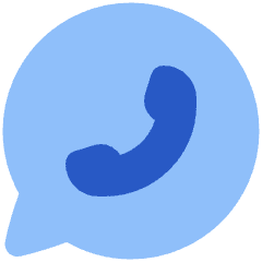 Chat Bubble Oval Phone Icon from Plump Flat Set