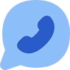 Chat Bubble Oval Phone Icon from Flex Flat Set