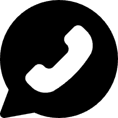 Chat Bubble Oval Phone Icon from Core Solid Set