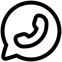 Chat Bubble Oval Phone Icon from Plump Line Set