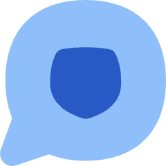 Chat Bubble Oval Protect Icon from Flex Flat Set