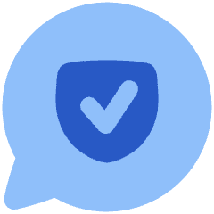Chat Bubble Oval Protect Icon from Plump Flat Set