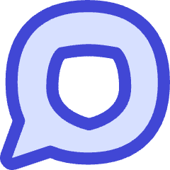 Chat Bubble Oval Protect Icon from Flex Duo Set