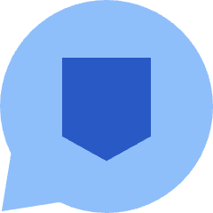 Chat Bubble Oval Protect Icon from Sharp Flat Set