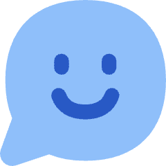 Chat Bubble Oval Smiley 1 Icon from Flex Flat Set