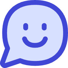 Chat Bubble Oval Smiley 1 Icon from Flex Duo Set