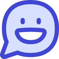 Chat Bubble Oval Smiley 2 Icon from Flex Duo Set