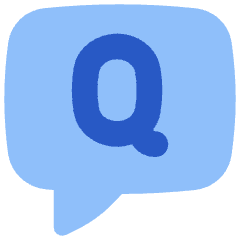 Chat Bubble Question Icon from Flex Flat Set