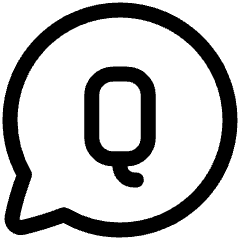 Chat Bubble Question Circle Icon from Plump Line Set