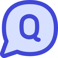 Chat Bubble Question Circle Icon from Flex Duo Set