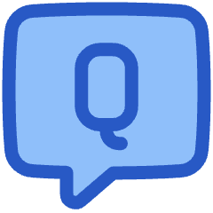 Chat Bubble Question Icon from Plump Duo Set
