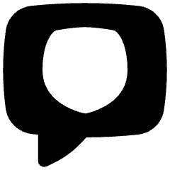 Chat Bubble Square Protect Icon from Flex Solid Set