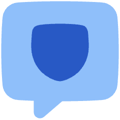Chat Bubble Square Protect Icon from Plump Flat Set