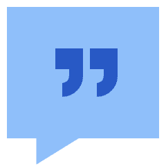 Chat Bubble Square Quotation Icon from Sharp Flat Set