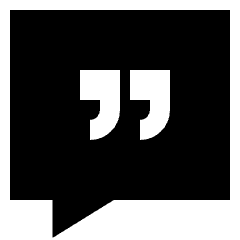 Chat Bubble Square Quotation Icon from Sharp Solid Set