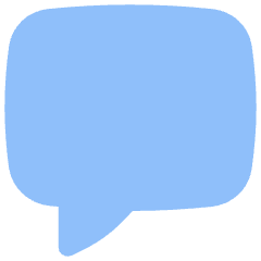 Chat Bubble Square Icon from Flex Flat Set