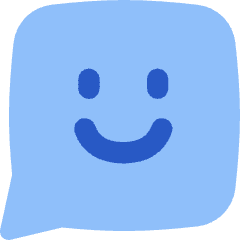 Chat Bubble Square Smiley 1 Icon from Flex Flat Set