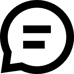 Chat Bubble Text Oval Icon from Sharp Remix Set