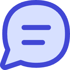 Chat Bubble Text Oval Icon from Flex Duo Set