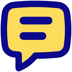 Chat Bubble Text Square Icon from Flex Pop Set