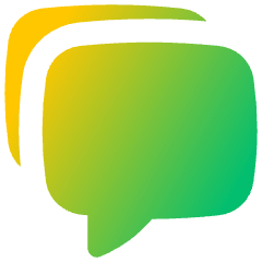 Chat Message Stack Icon from Flex Gradient Set