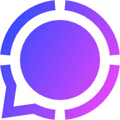 Disappearing Message Icon from Sharp Gradient Set